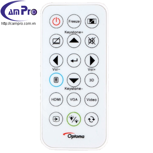 optoma-w400-remote